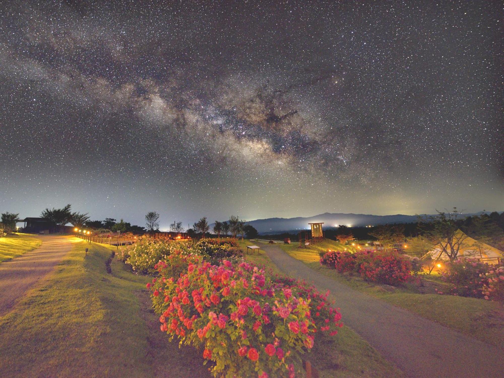 くじゅう花公園　キャンピングリゾート花と星 Kuju Dış mekan fotoğraf