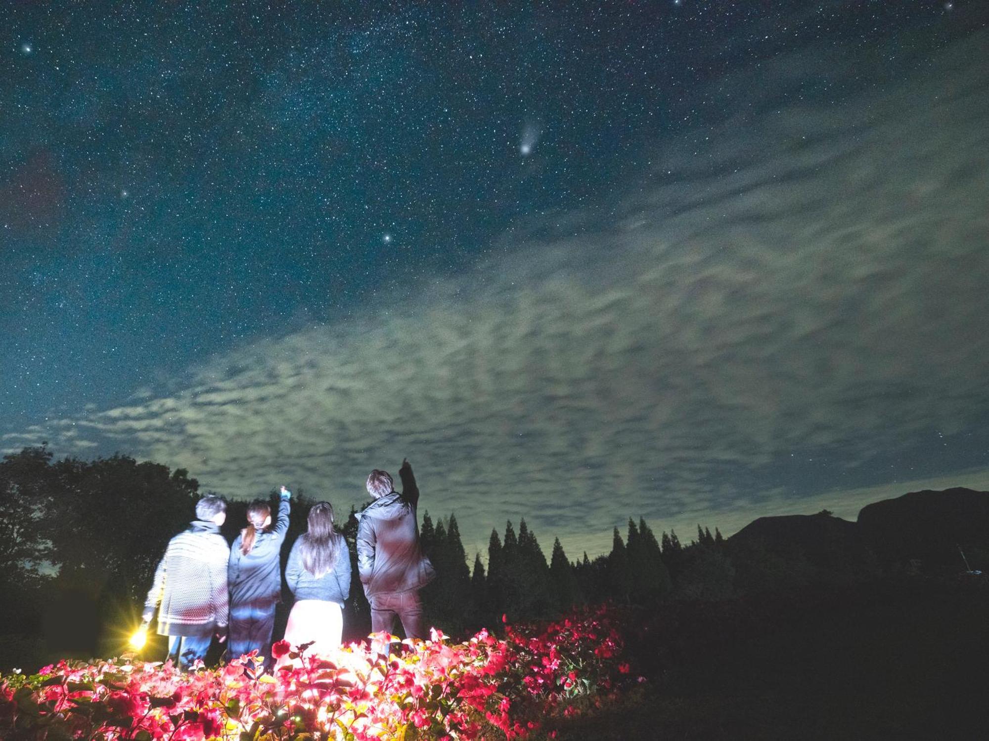 くじゅう花公園　キャンピングリゾート花と星 Kuju Dış mekan fotoğraf